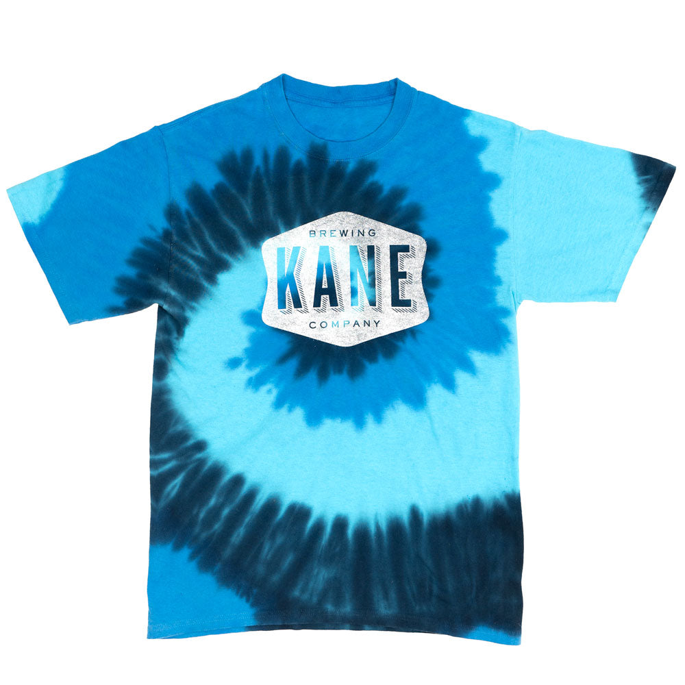 Icon Logo Tie Dye Tee - Blue Burst