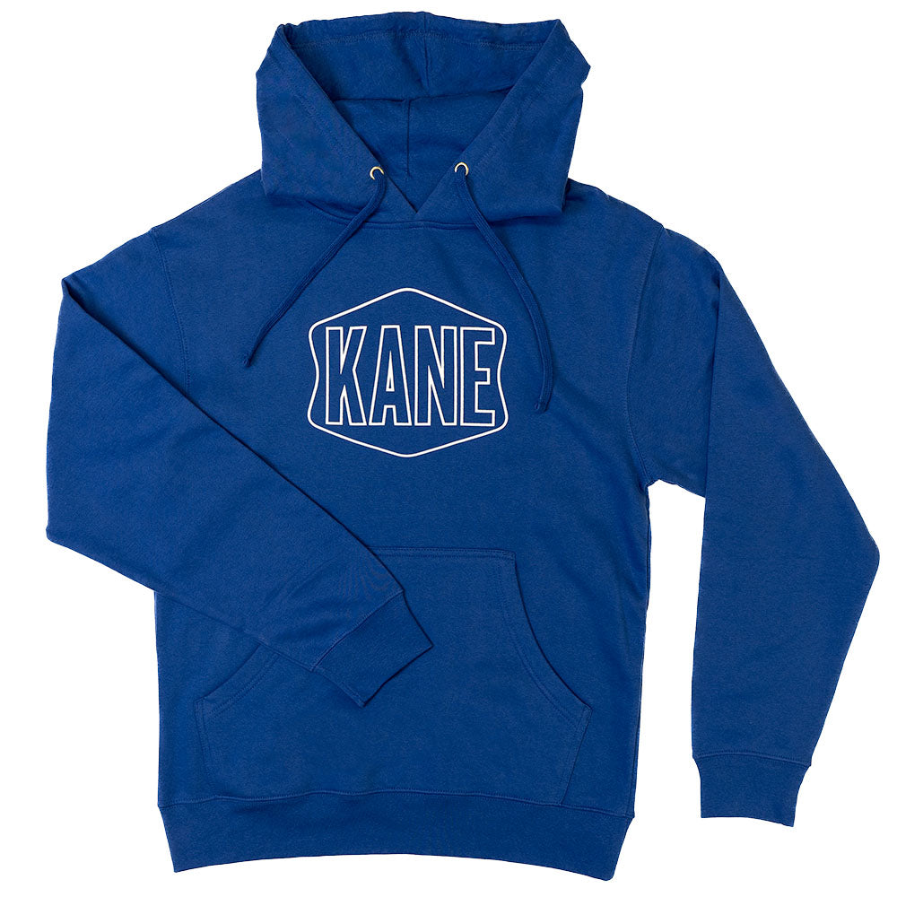 Outline Logo Pullover Hoodie - Royal Blue