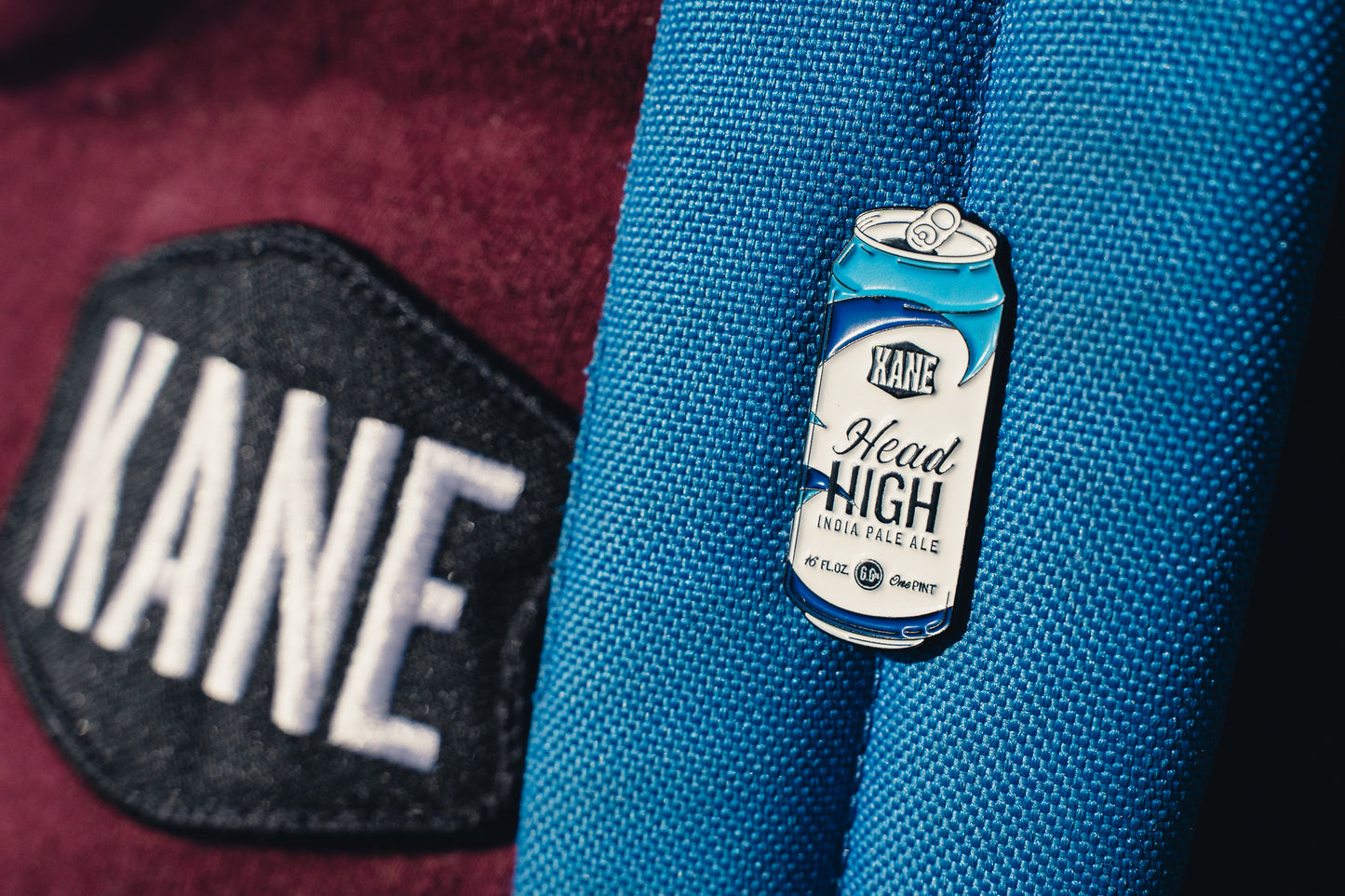 Head High Enamel Pin