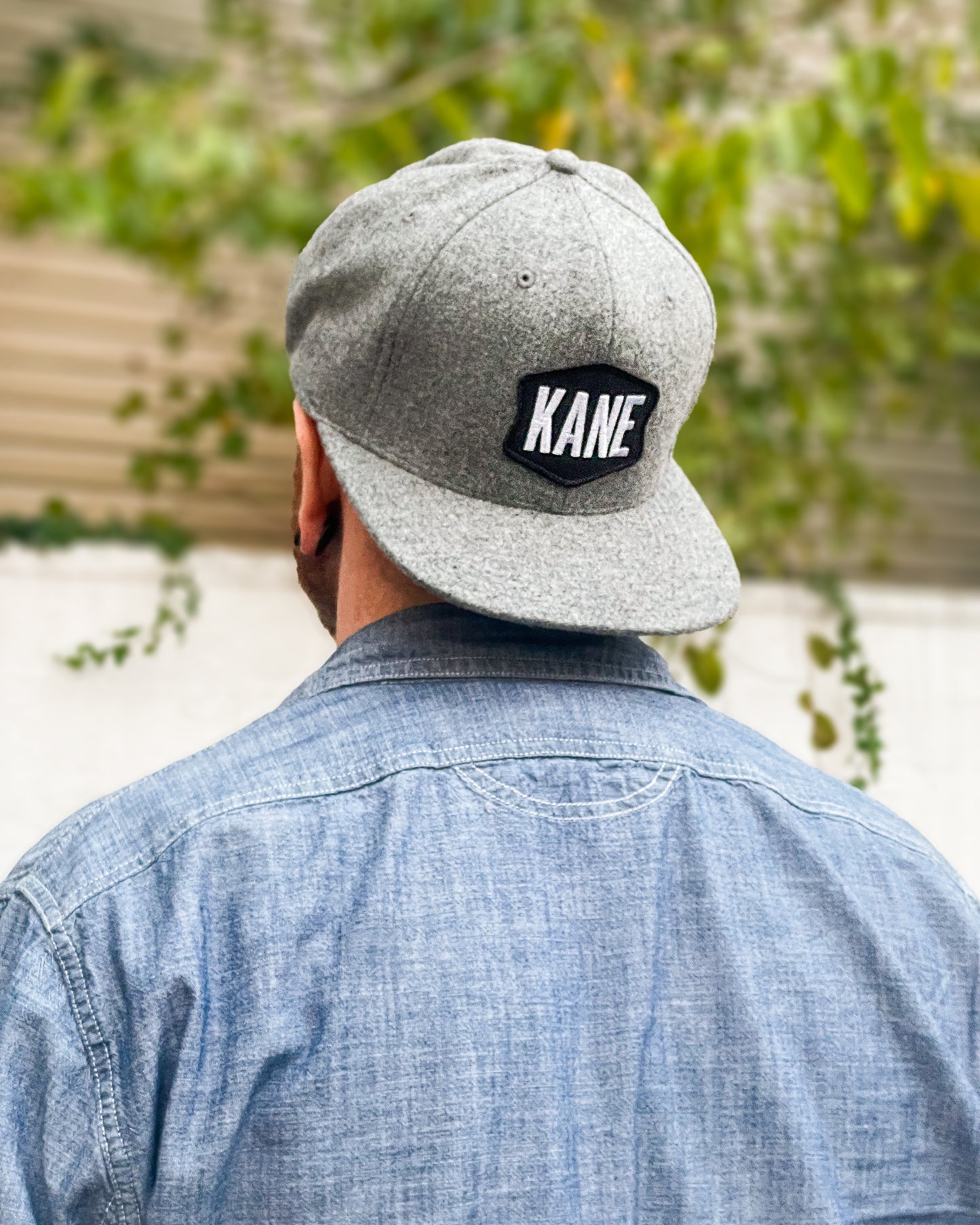 Stamp Logo Patch 6 Panel Wool Hat