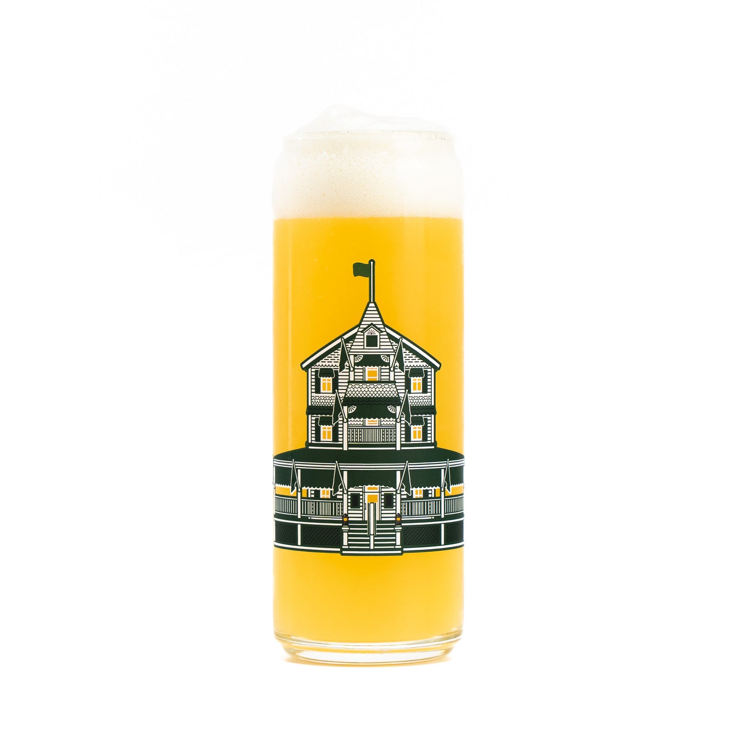 Parker Lager Can Glass