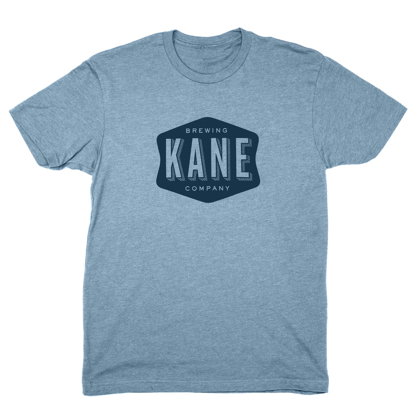 Icon Logo Tee - Heather Slate Blue