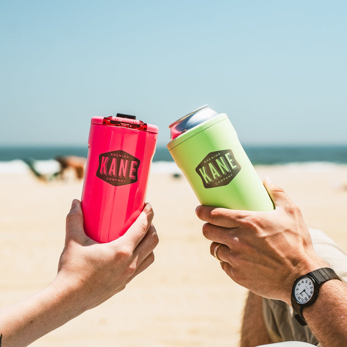 Kane X BrüMate 3-in-1 Can Coozie - Kiwi Green