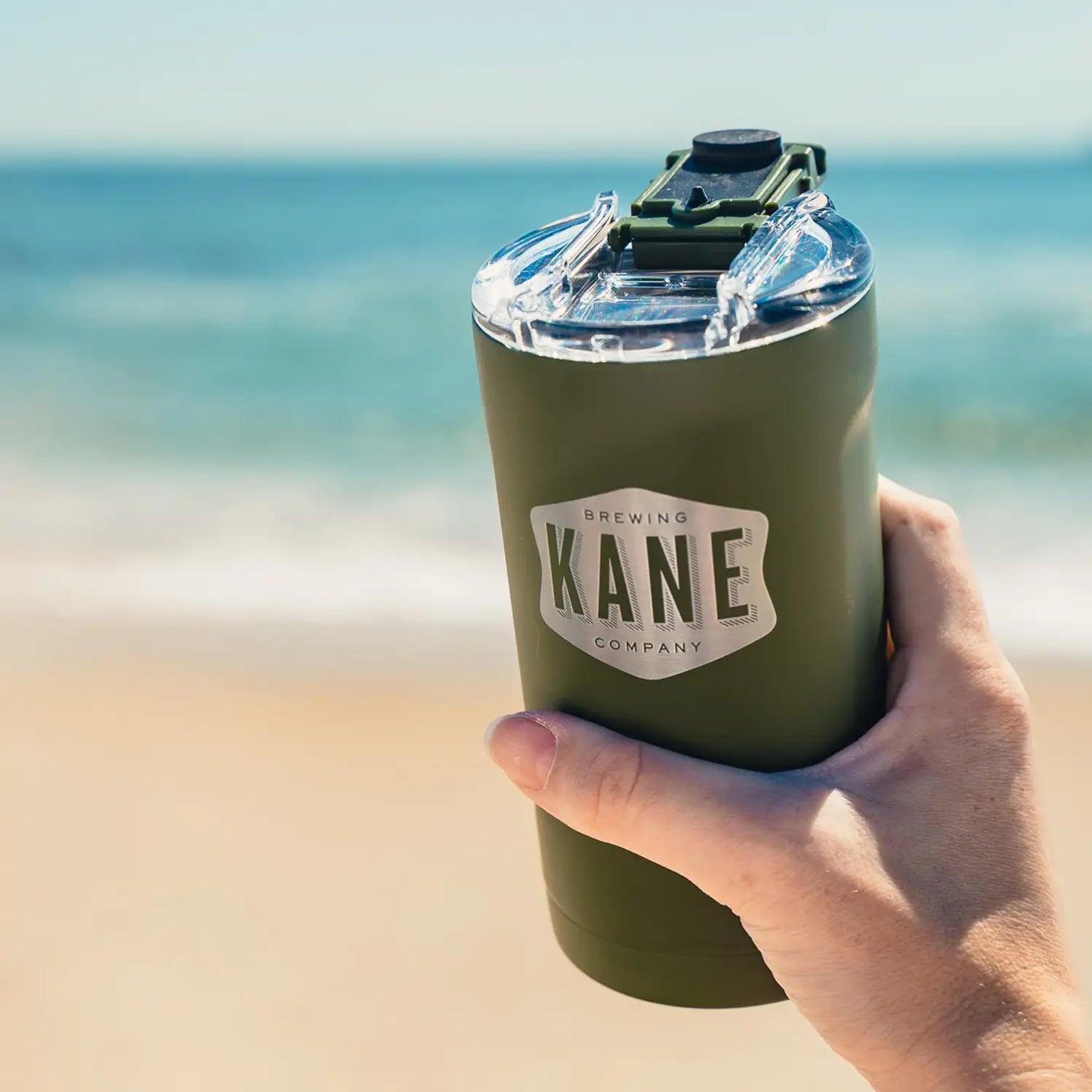 Kane X BrüMate 3-in-1 Can Coozie - Dark Green