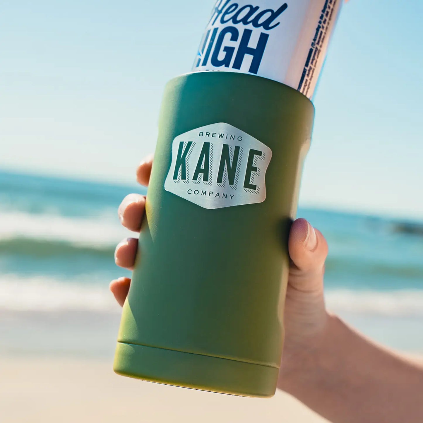 Kane X BrüMate 3-in-1 Can Coozie - Dark Green