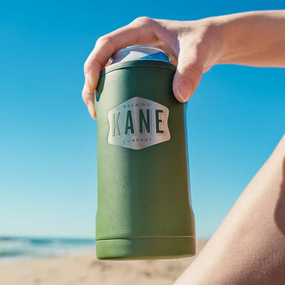 Kane X BrüMate 3-in-1 Can Coozie - Dark Green