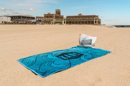 Kane Wave Beach Towel