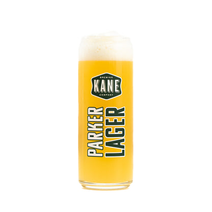 Parker Lager Can Glass