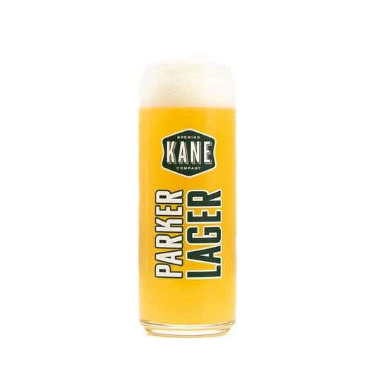 Parker Lager Can Glass