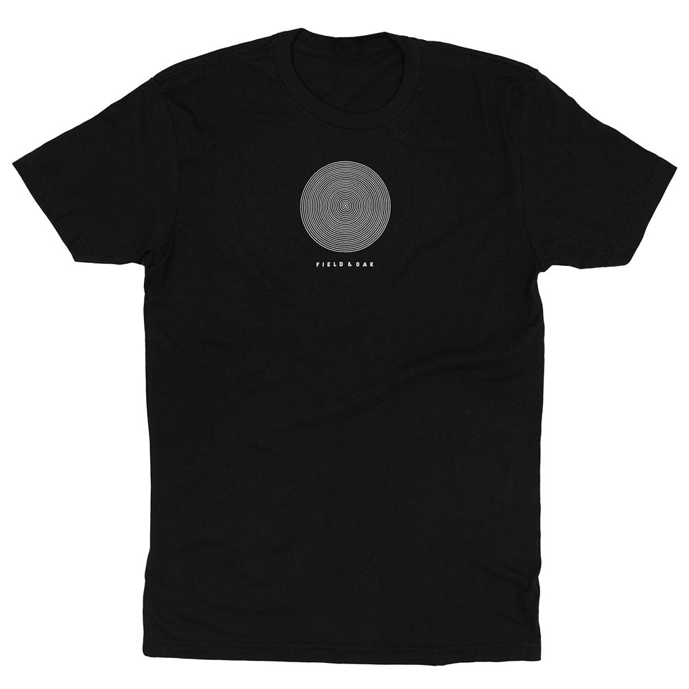 Field & Oak Icon Logo Tee - Black