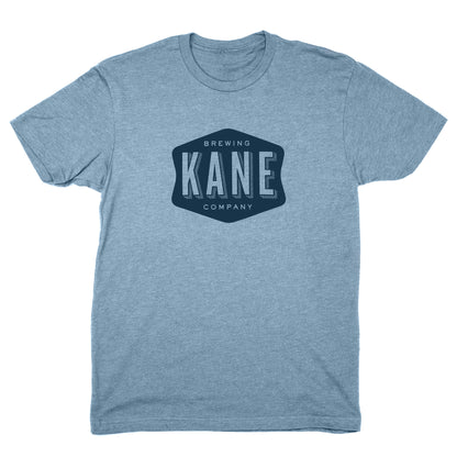 Icon Logo Tee - Heather Slate Blue