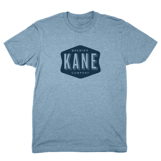 Icon Logo Tee - Heather Slate Blue