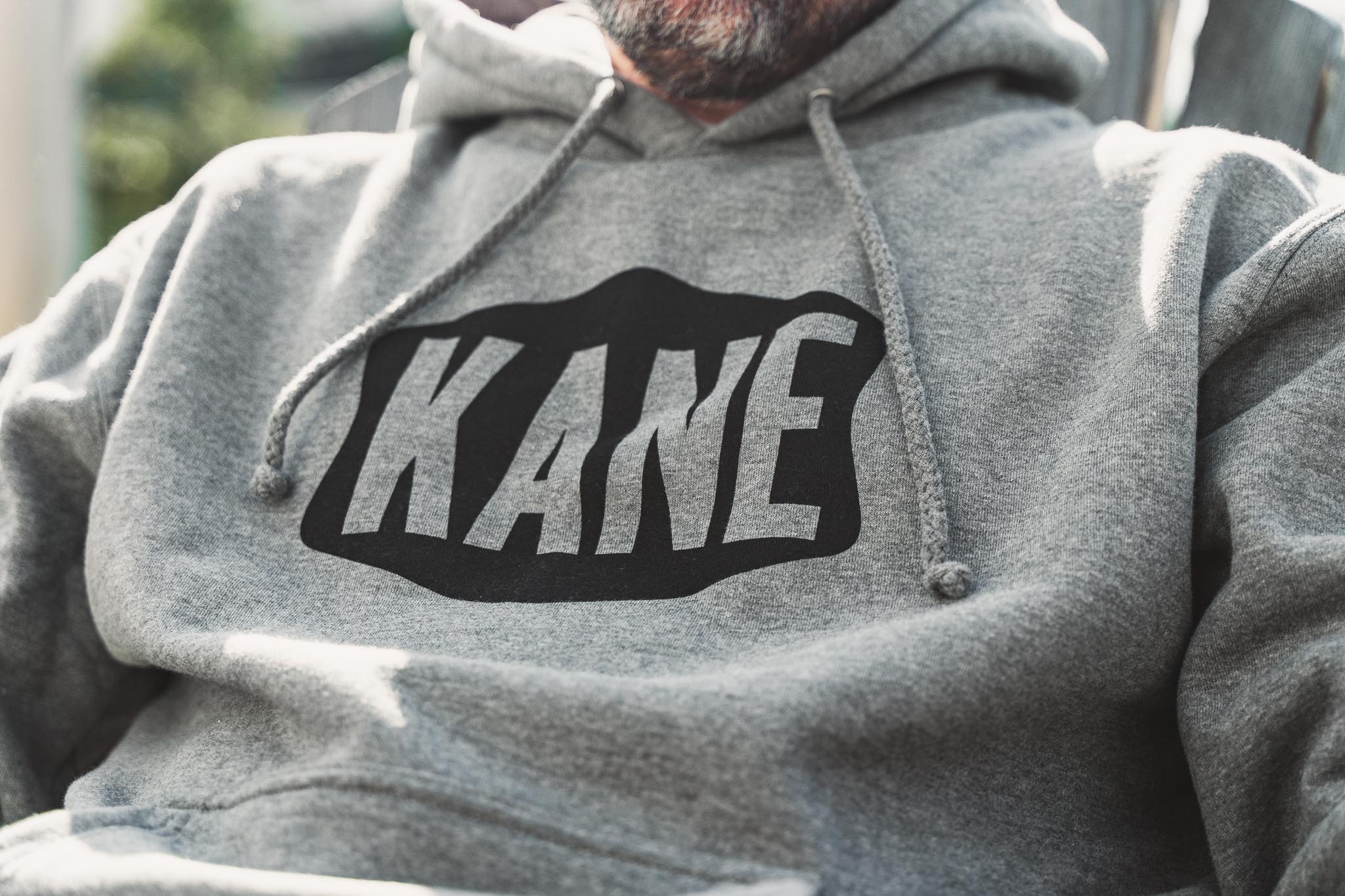 スタンプ　STAMP HOODIE Stamp Logo Pullover Hoodie - Grey Heather – Kane Brewing Company